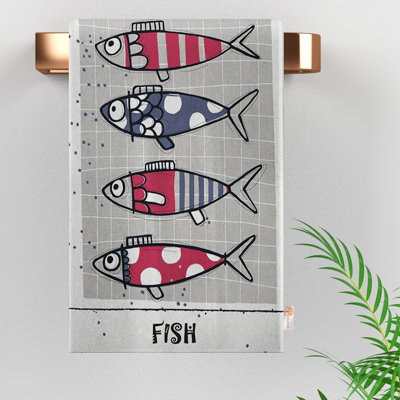 Waffle Texture Tea Towel Kitchen Towel