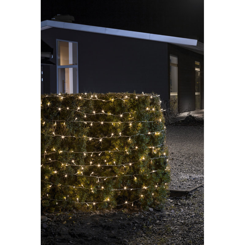 840cm LED Battery Powered 80 - Bulb Fairy String Light, White/Clear