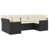 Coussin blanc / cadre noir est en rupture de stock