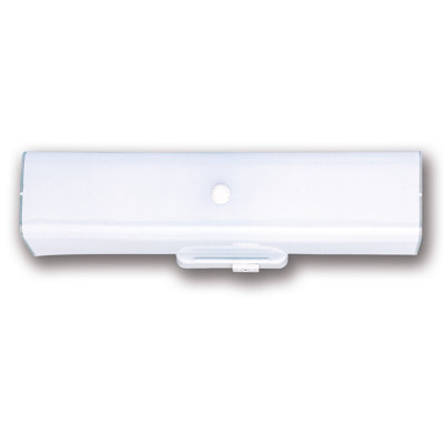 Barre d’éclairage de salle de bain crème blanc à luminosité 2 lumières