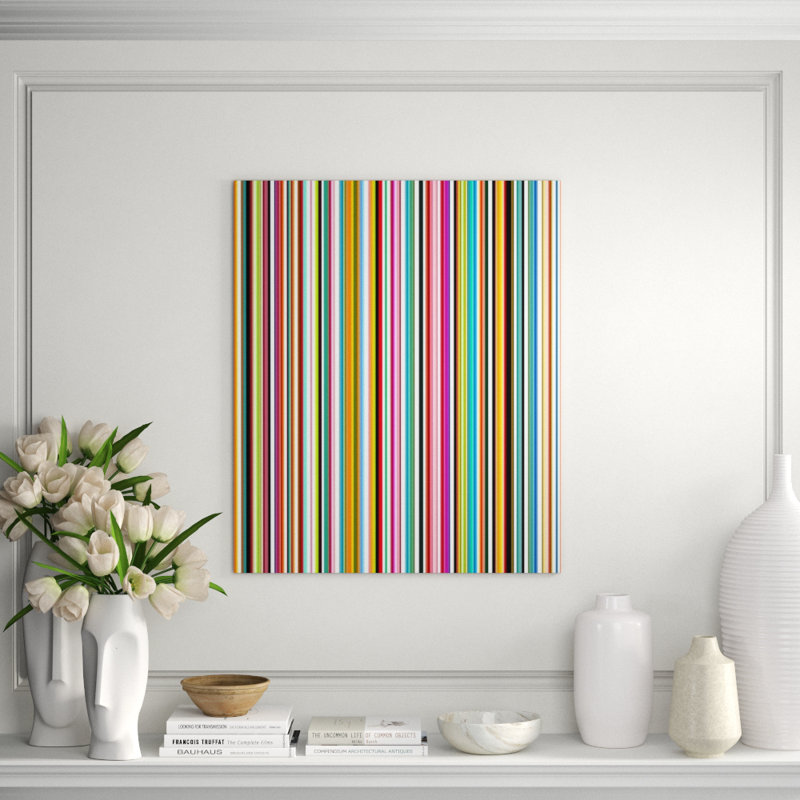 Stacked Hues II Print by James McAllen, Matte, 29" H x 24" W x 1.5" D
