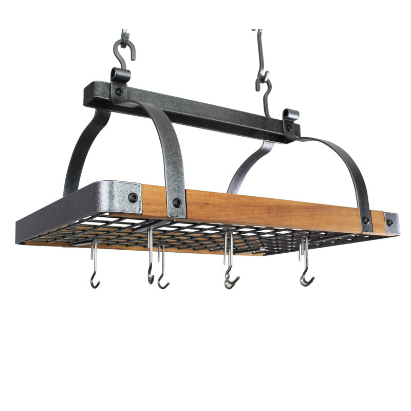 Signature USA Handcrafted Rectangle Pot Rack