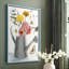 «Watering Can Bouquet II», reproduction encadrée - bois massif-1179890722-1179890723
