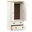 Wardrobe "VIGO" 90x55x170 cm Solid Wood Pine-1542660991