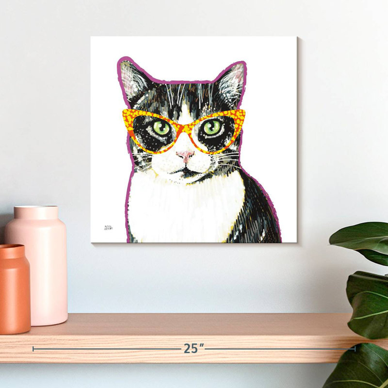 Crowle Bespectacled Pet I, H 16 po x l 16 po
