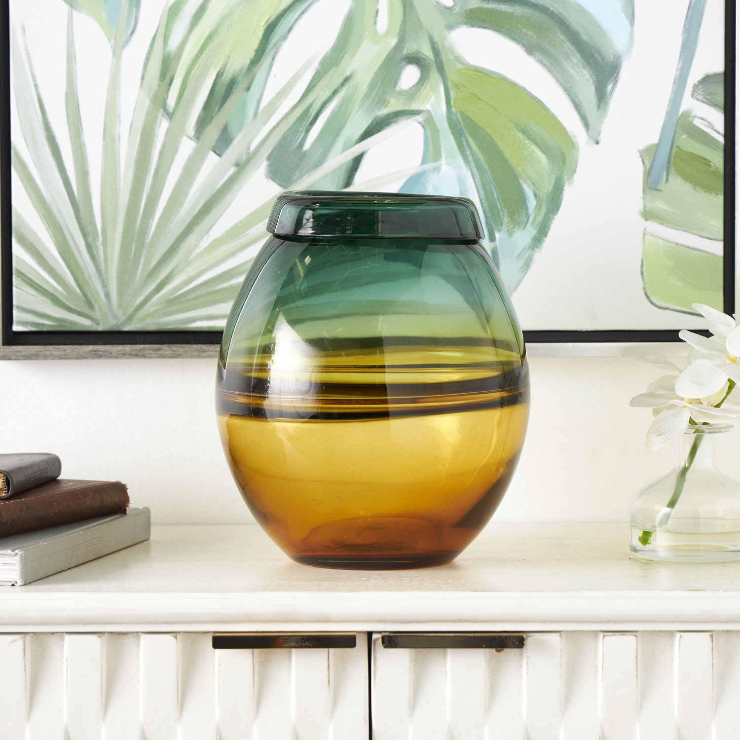 Winson Table Vase, 10.85" H x 9.15" W x 9.1" D