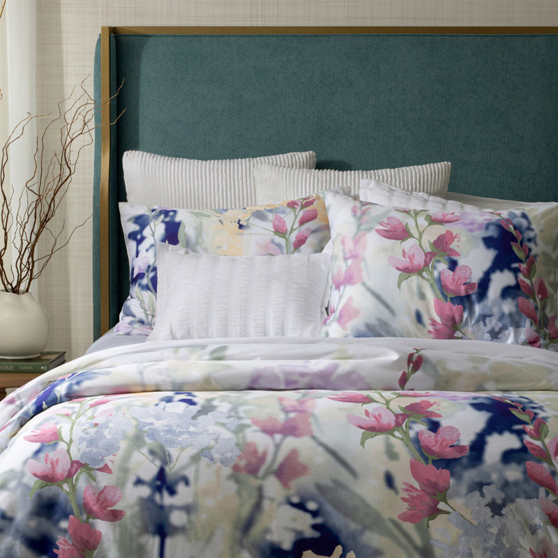 Aura Home Meadow Duvet Set, Twin Bedspread + Pillowcases