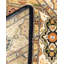 Tapis oriental brun noué à la main One-of-a-Kind