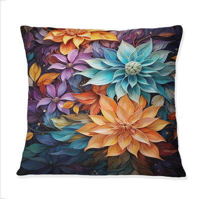 Coussin Opt Art Luminous Kaleidoscope I - Op Art