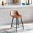Heilman Upholstered Counter Stool with Metal Frame-138693719