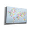  «Spring Meadow World» par Laura Marshall, art mural sur toile, 40 po x 26 po