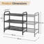 Expandable Shoe Rack for Entryway Hallway-329499315-334250408