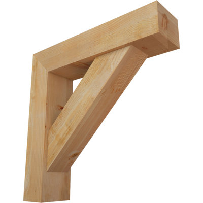 Traditional Block Bracket w/ Offset Brace
