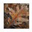 Frosty Oak Leaf II - feuilles, art mural sur bois de pin naturel-1450216391