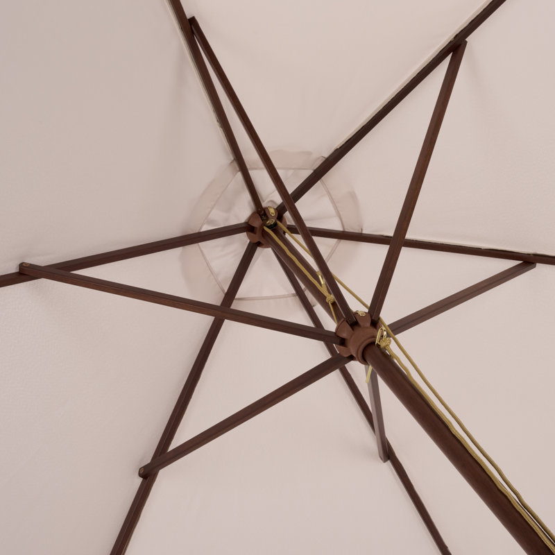 Parasol Wieren, Blanc