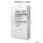 Multi-Layer Pull-Out Kitchen Storage Rack With 4 Doors-1244121267