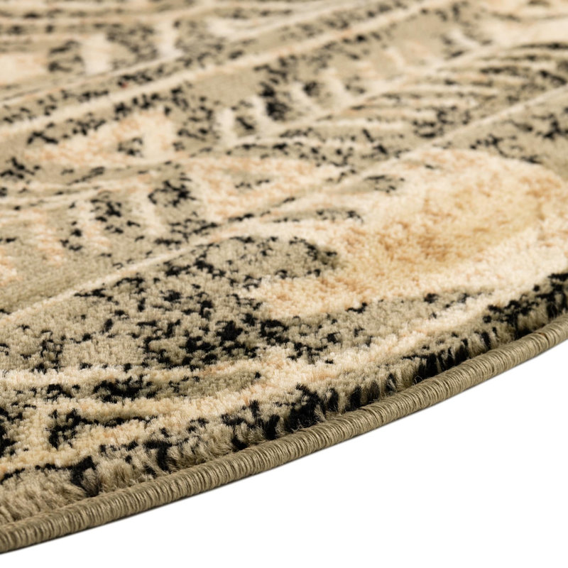 Ieshaa Indoor Rug, Round 4'1"