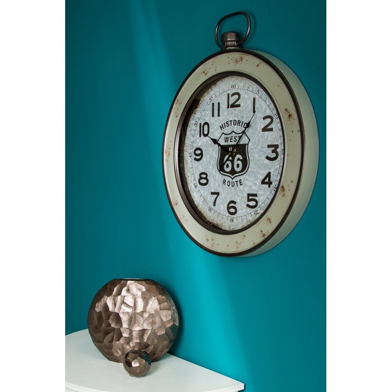 Coulter Metal Wall Clock