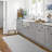 Ebern Designs Wortman 3 ft. x 12 ft. Area Rug Silver