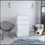 Commode Kamelot avec boîte à bijoux, armoire à une porte, miroir, deux tiroirs - blanc
