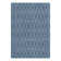 Blue Gitter Indoor/Outdoor Trellis Rug