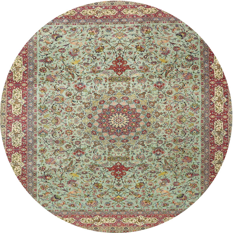 Chatavia Oriental Indoor Rug, Round 3'