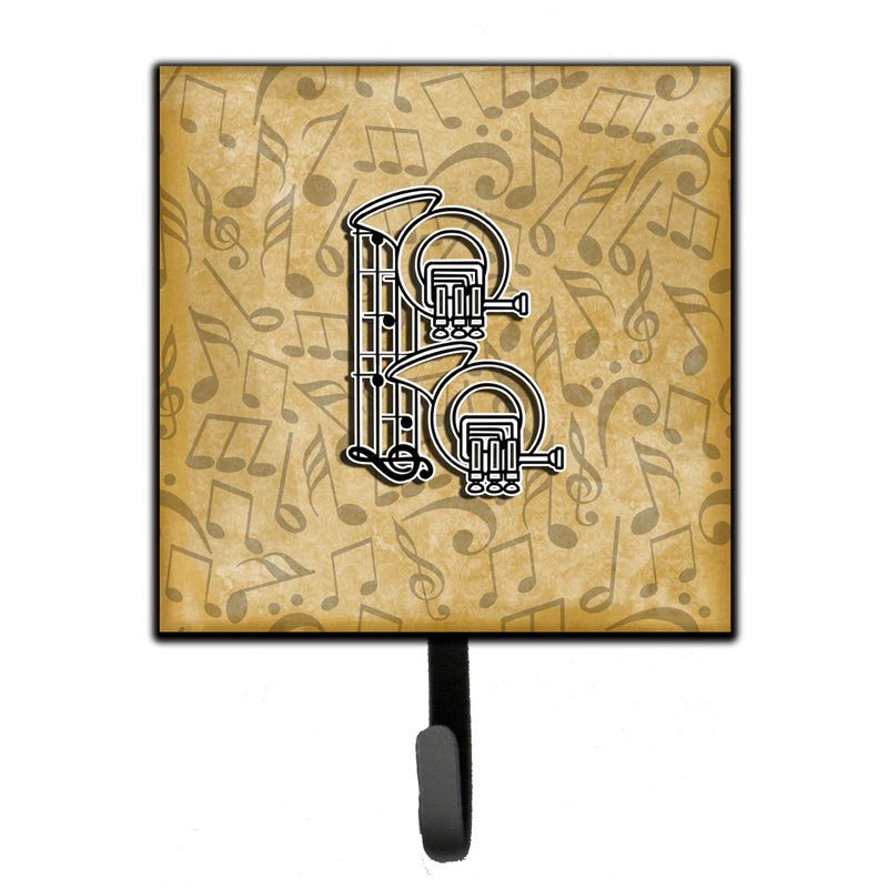 Porte-garde-bûche et crochet mural musical instrument, B