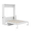 Grand lit escamotable en bois avec lumières DEL et station de charge USB-1852213133