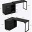 Reversible Corner Office Desk,L-Shaped Computer Desk,Executive Desk