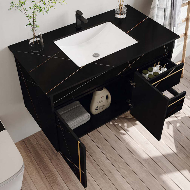 Floating Bathroom Vanity with Sink