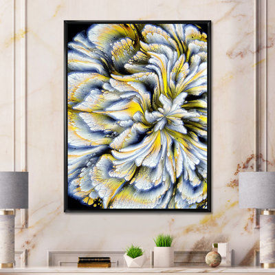 Œuvre d'art moderne sur toile