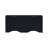 68" Wide Rectangular Buffet Table with Wavy Design-1298493229