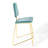 Tabouret de bar en velours Ponder Performance de Modway-48366009-48366789