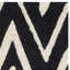 Tapis à chevrons en laine touffeté à la main Sanyla-1961408479