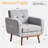 Analeah Upholstered Armchair-2139896963