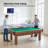 9 ft Folding Table Tennis Ping Pong Table Conversion Top with Net