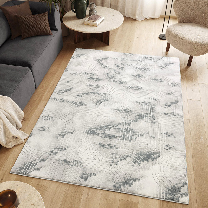 Tapis Geometrix, Rectangle 7 pi 10 po x 10 pi 6 po