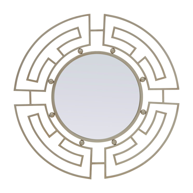 Metal Round Mirror