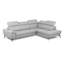 Alvoro Genuine Leather Corner Sofa with Electric Seat Extension & Adjustable Headrests-290766580-290766584