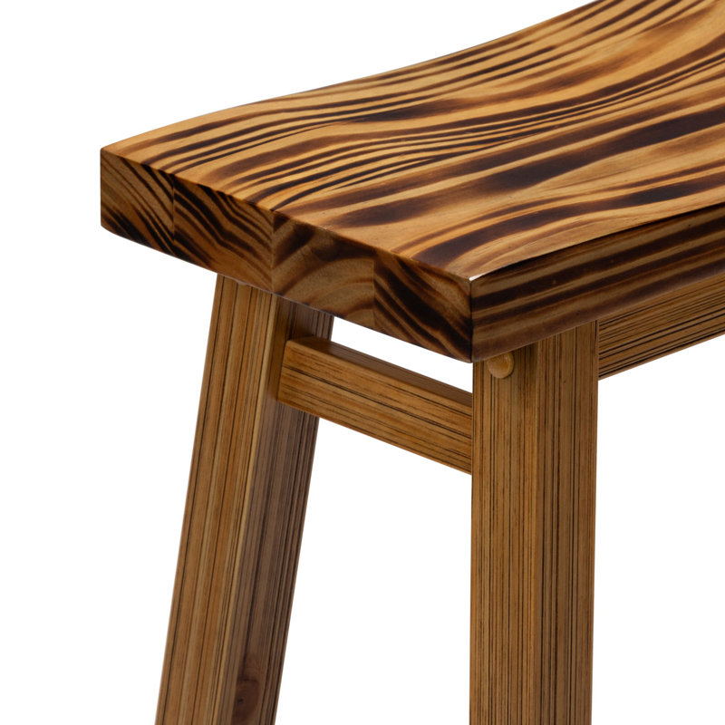 Tabouret Alessandro, Burnt Natural, 1, Tabouret de comptoir (siège d'une hauteur de 24 p
