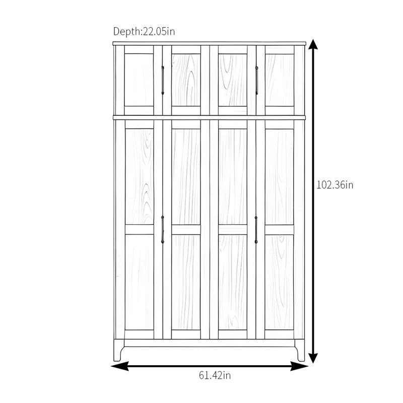 Garde-robe simple et pratique