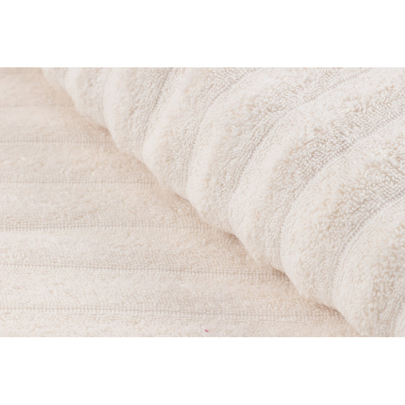 Ensemble de 2 essuie-mains 100% coton 2 pièces, Blanc