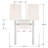 2 - Light Dimmable Wallchiere-58110074