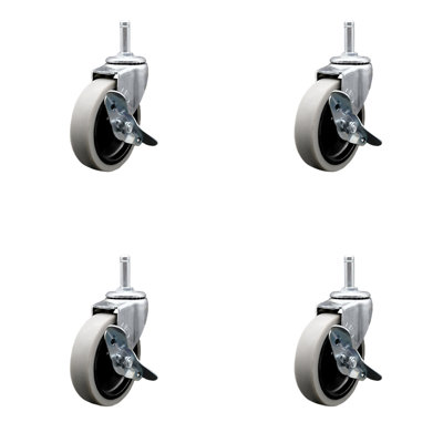 Remplacement du chariot pivotant et verrouillable