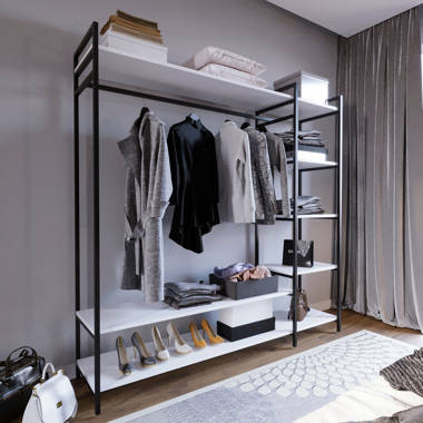 Rebrilliant Kaiyonna 78.74'' Closet System & Reviews