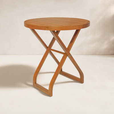 28" Teak Patio Bistro Table