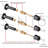 ATAYAL Bathtub And Shower 3 Handle Tub Trim Set For Gerber Faucets Bathtub Shower, Easy Installation, Heavy Duty Metal-119775037