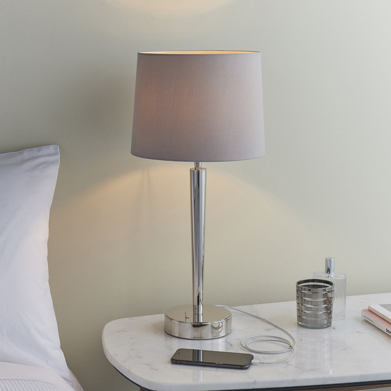 Masonic Metal USB Table Lamp