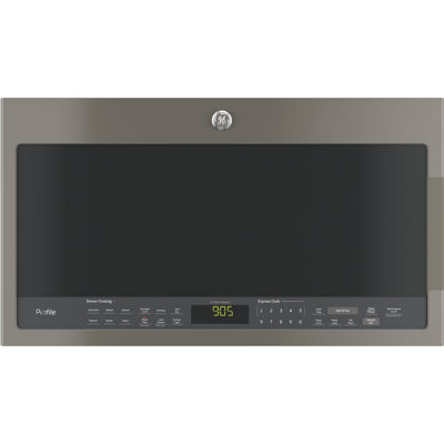 GE Appliances 2.1 Cubic Feet 1000 Watt Over The Range Microwave with Sensor Cooking