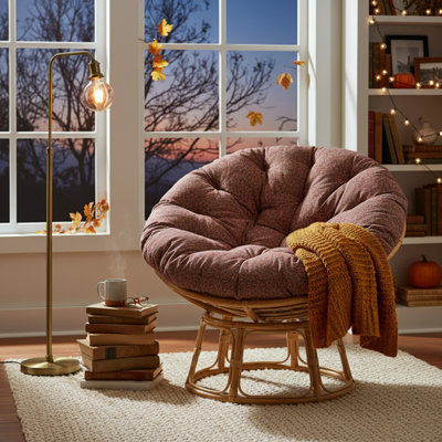 Carnesville Wicker Papasan Chair